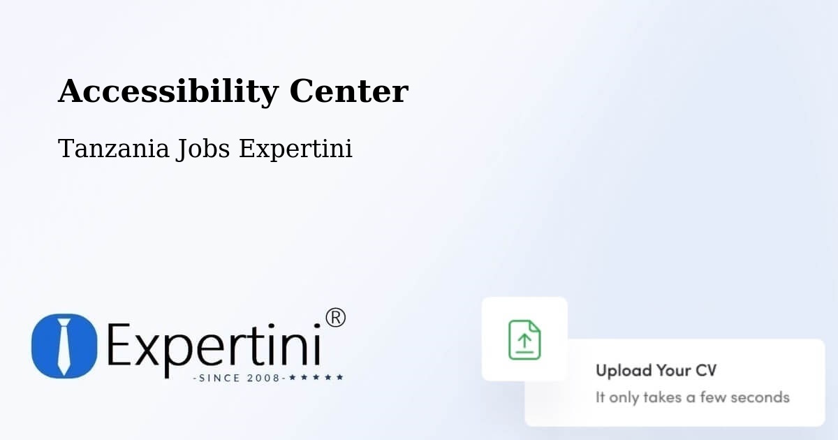 Accessibility Statement – Konde - Tanzania Jobs Expertini