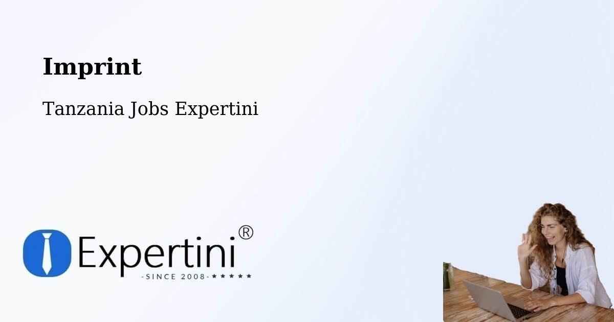 Imprint – Konde - Tanzania Jobs Expertini